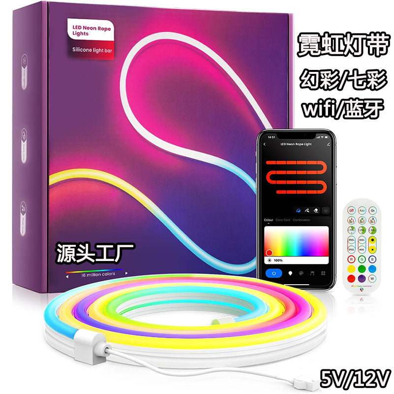 Tira de Luz RGB USB (5V) - Aqua
